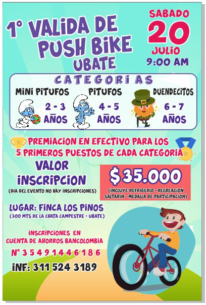 1° Válida Push Bike - Ubaté