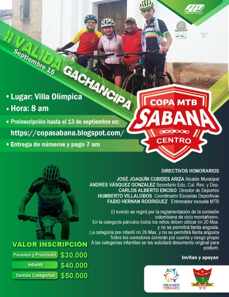 2a Válida Copa Sabana Centro XC - Gachancipá