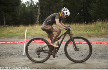 Yosiana ocupó el 8° puesto en el Mundial MTB