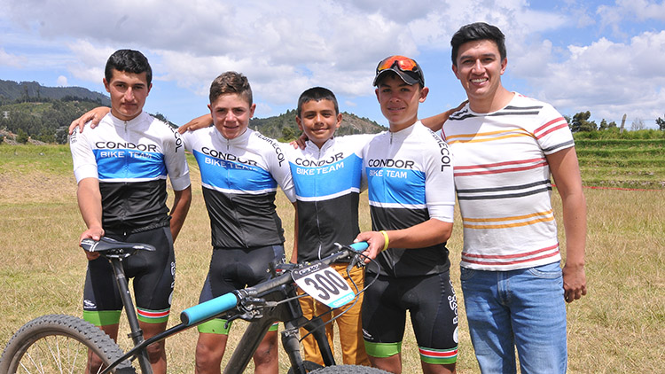 El Vuelo alto de Talentos Chiquinquireños, El Team Cóndor Bike