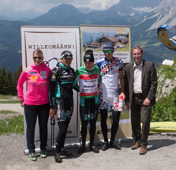El Bianchi sigue  liderando el Alpen  tour Trophy
